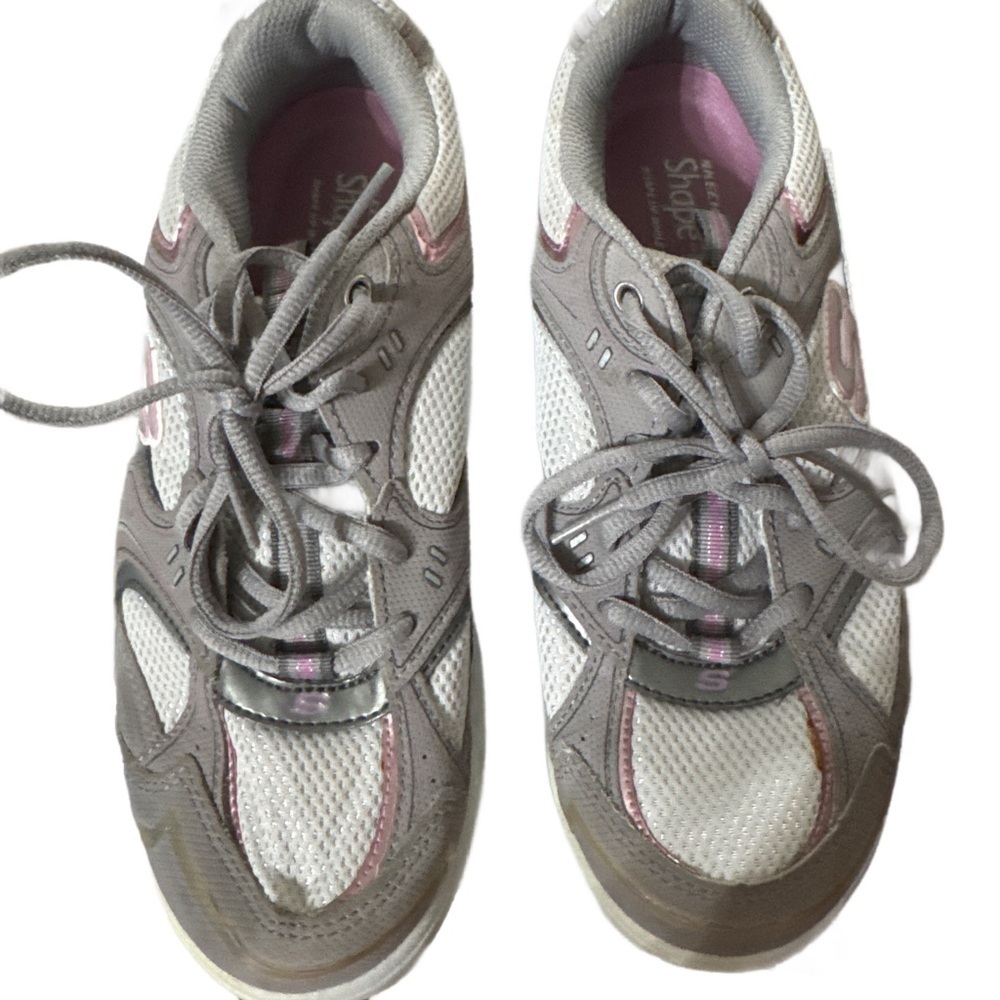 Skechers Shape Ups 11806 Gray Pink Toning Walking Shoes Women's Size US 7.5
NEW - Picture 3 of 5